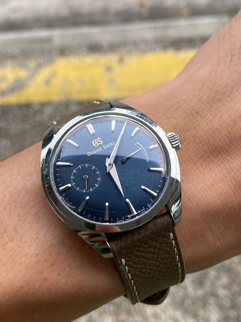 Grand Seiko Manual SBGK005 blue Mt Iwate, Luxury, Watches on Carousell