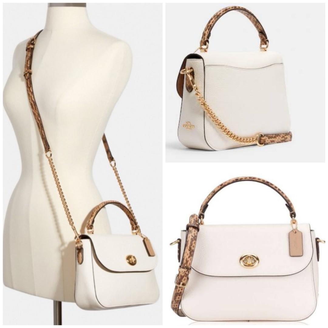 COACH MARLIE TOP HANDLE SATCHEL XBODY (Original), Luxury, Bags