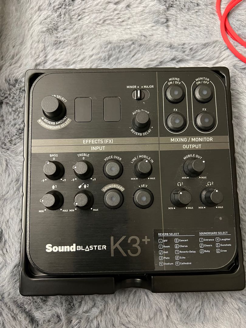 Creative sound blaster k3+, Hobbies & Toys, Music & Media, Music