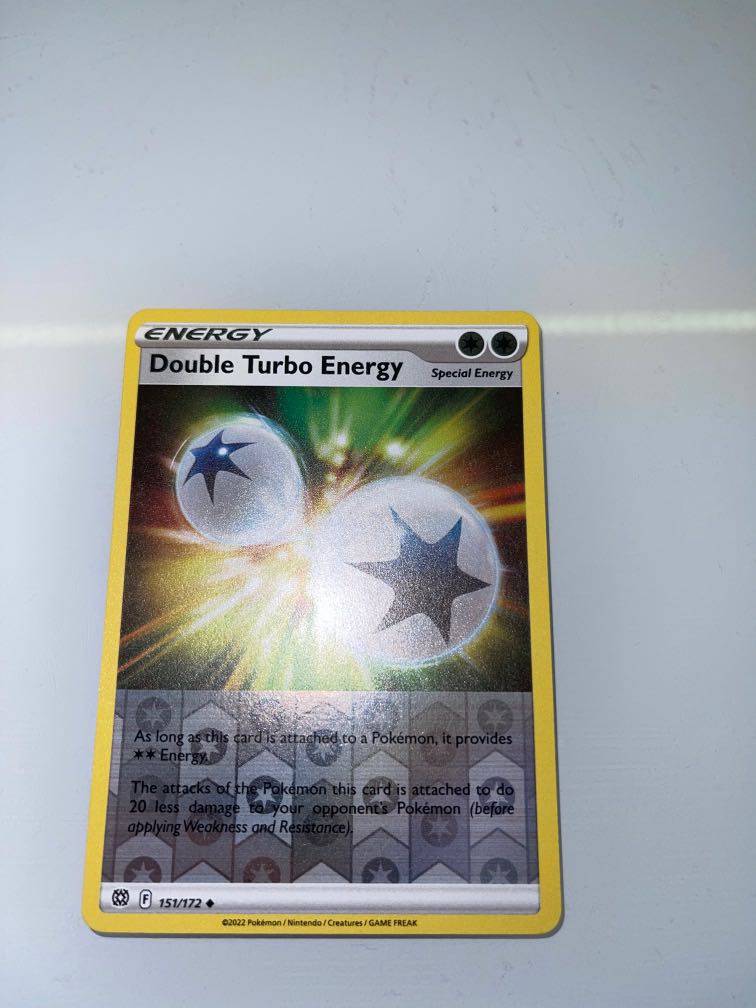 double turbo energy pokemon card TCG: Brilliant Stars Card Number / Rarity Pokémon TCG] Double Turbo Energy