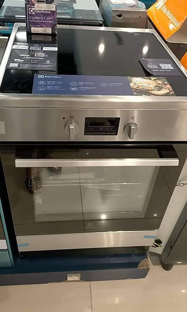 Electrolux 60 cm Freestanding Induction Range with Electric Oven, TV