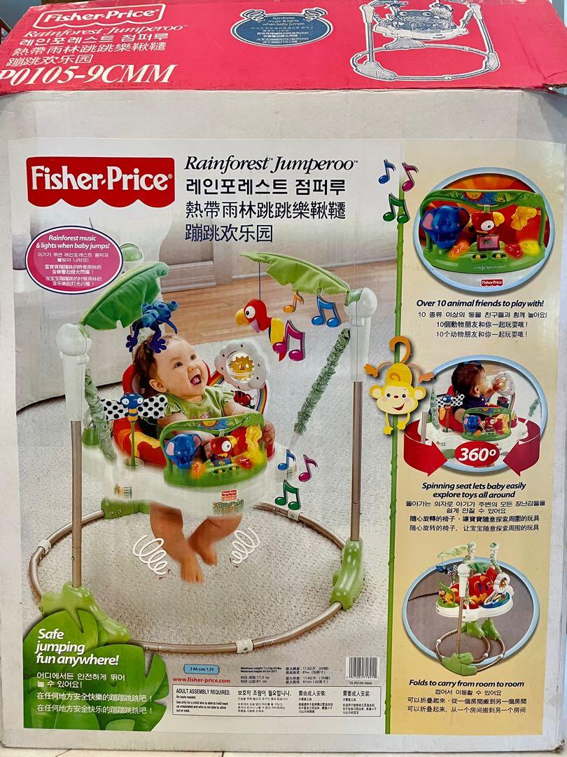 Fisher price rainforest jumperoo fold 2025