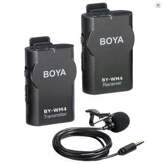 [For Rent] Boya BY-WM4 Wireless Microphone