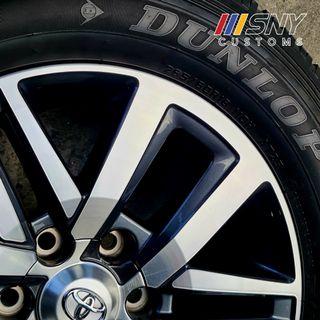 Fortuner 18 inch Mags Tires Dunlop Grandtrek HiLux Revo Vigo