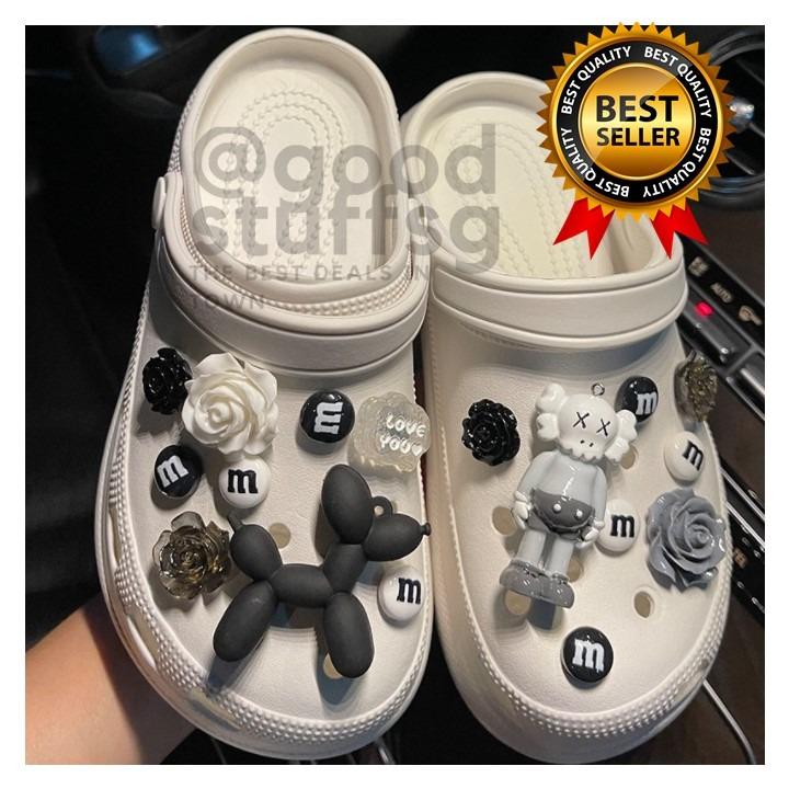 Cute crocs with charms new arrivals