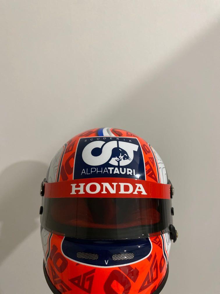 Le dernier casque de Pierre Gasly avec AlphaTauri Le dernier casque de Pierre Gasly avec AlphaTauri