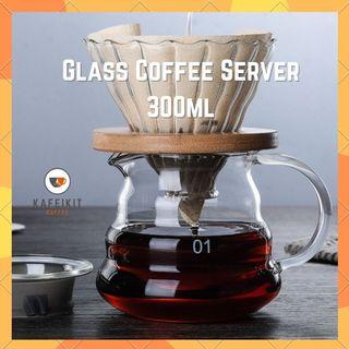 Glass Coffee Server 300ml
