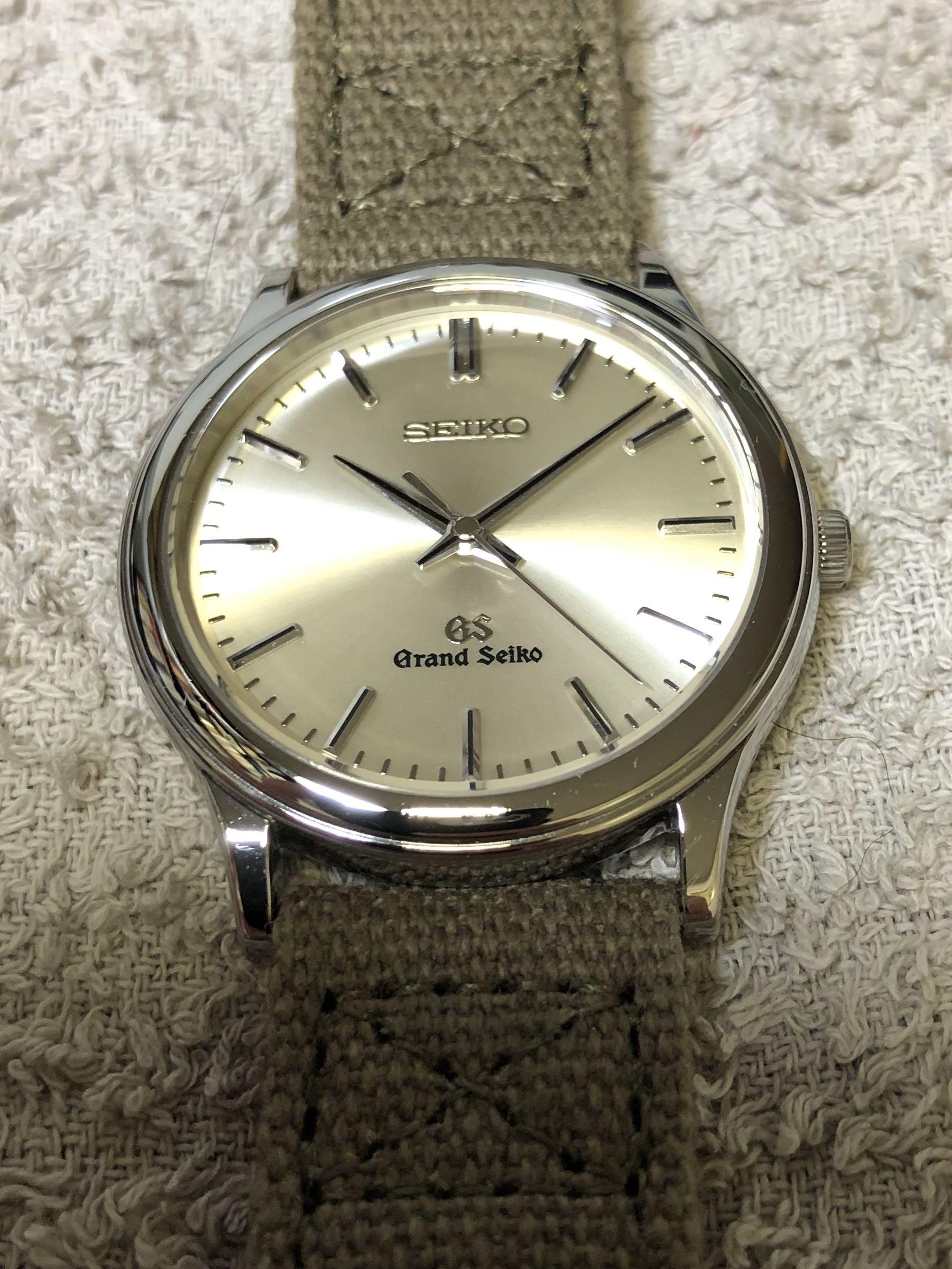 Grand Seiko，罕有美品，8J55-0A10，原裝扣，非原裝帶，功能正常，購自