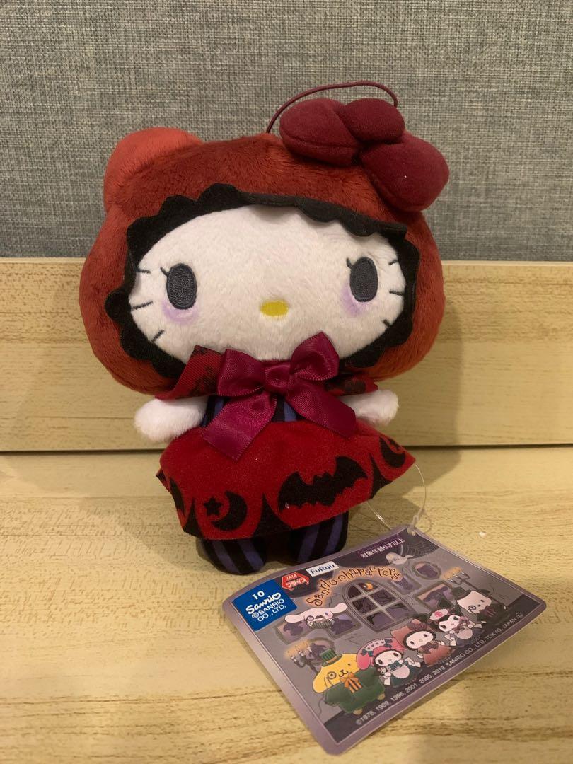 Hello Kitty Blood Red Bat Dress Halloween Plush Hobbies Toys Toys Games on Carousell