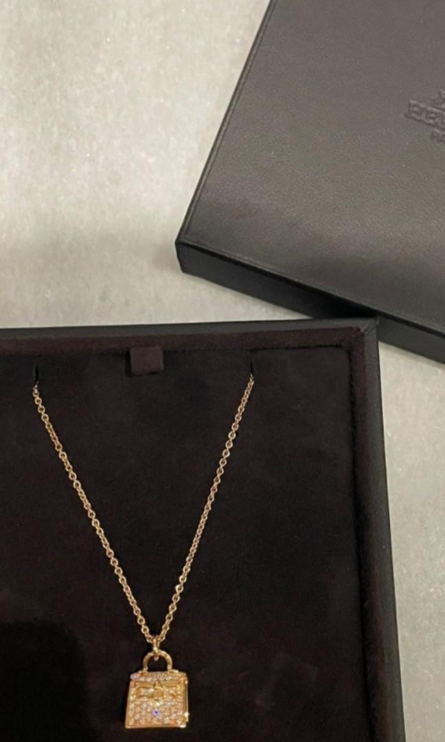 Hermes Kelly Pendant necklace, Luxury, Accessories on Carousell