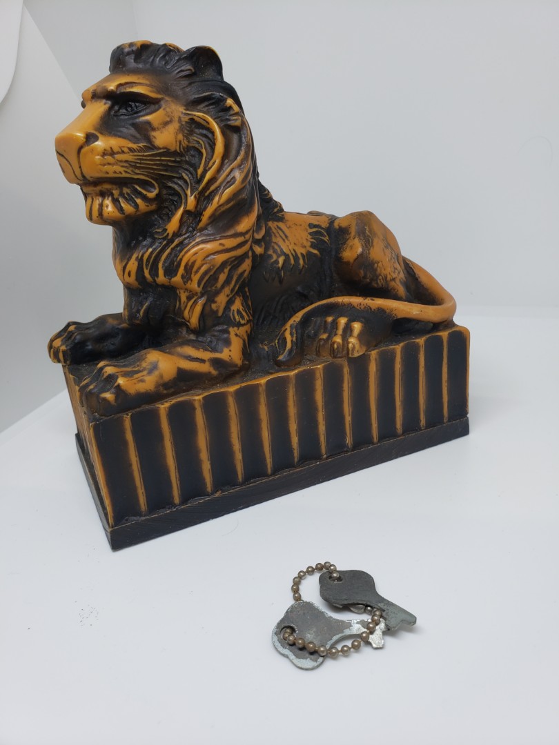 滙豐銀行HSBC匯豐獅子錢罌，錢箱, 玩具收藏品, 紀念品及古董, 復古收藏
