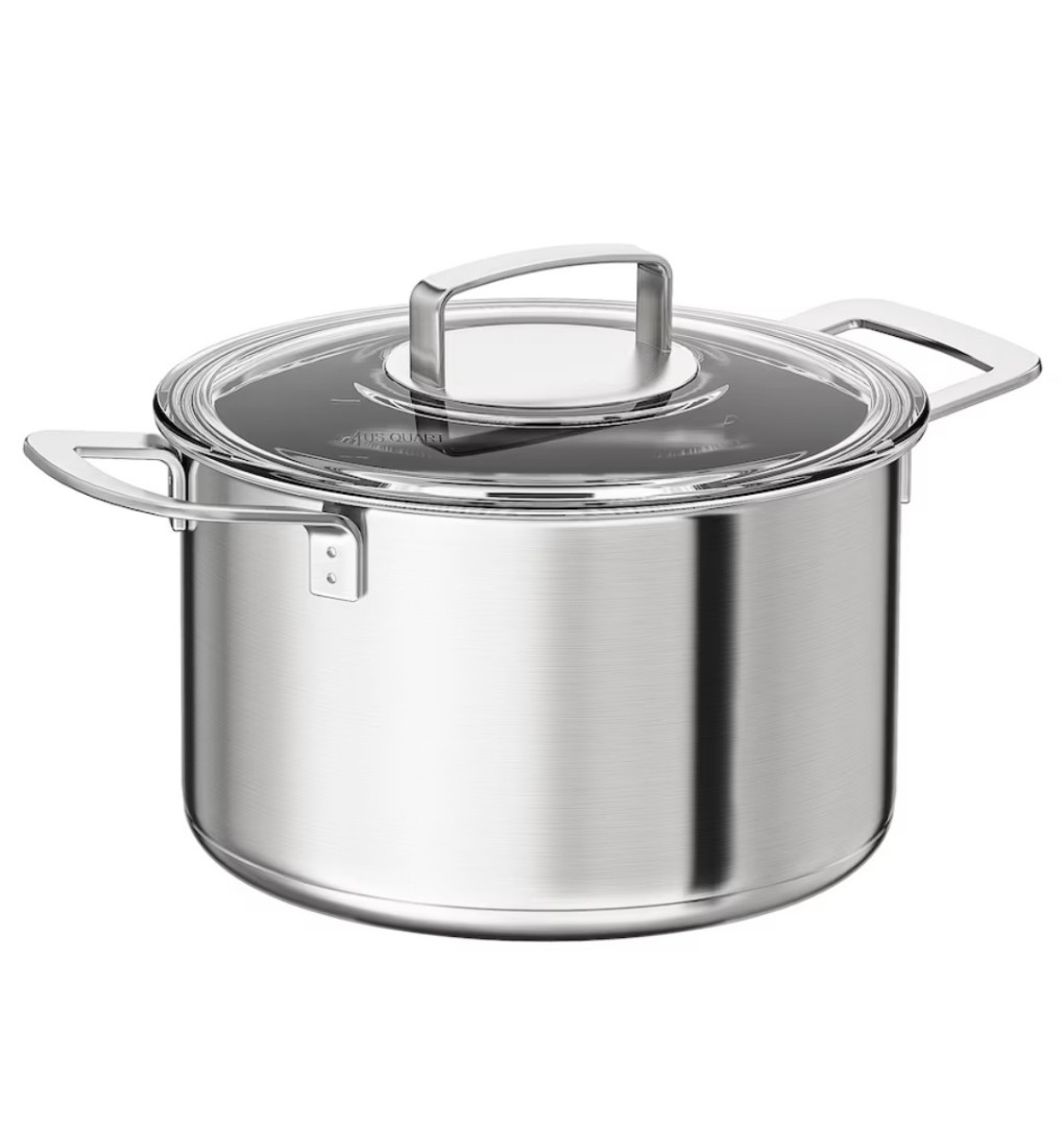 IKEA 365+ Pot with lid, stainless steel, 16 qt - IKEA