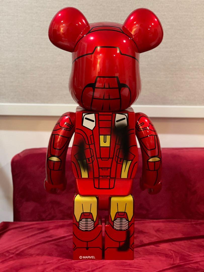 Bearbrick BE@RBRICK IRON MAN MARK VII DAMAGE 400% X Marvel Iron