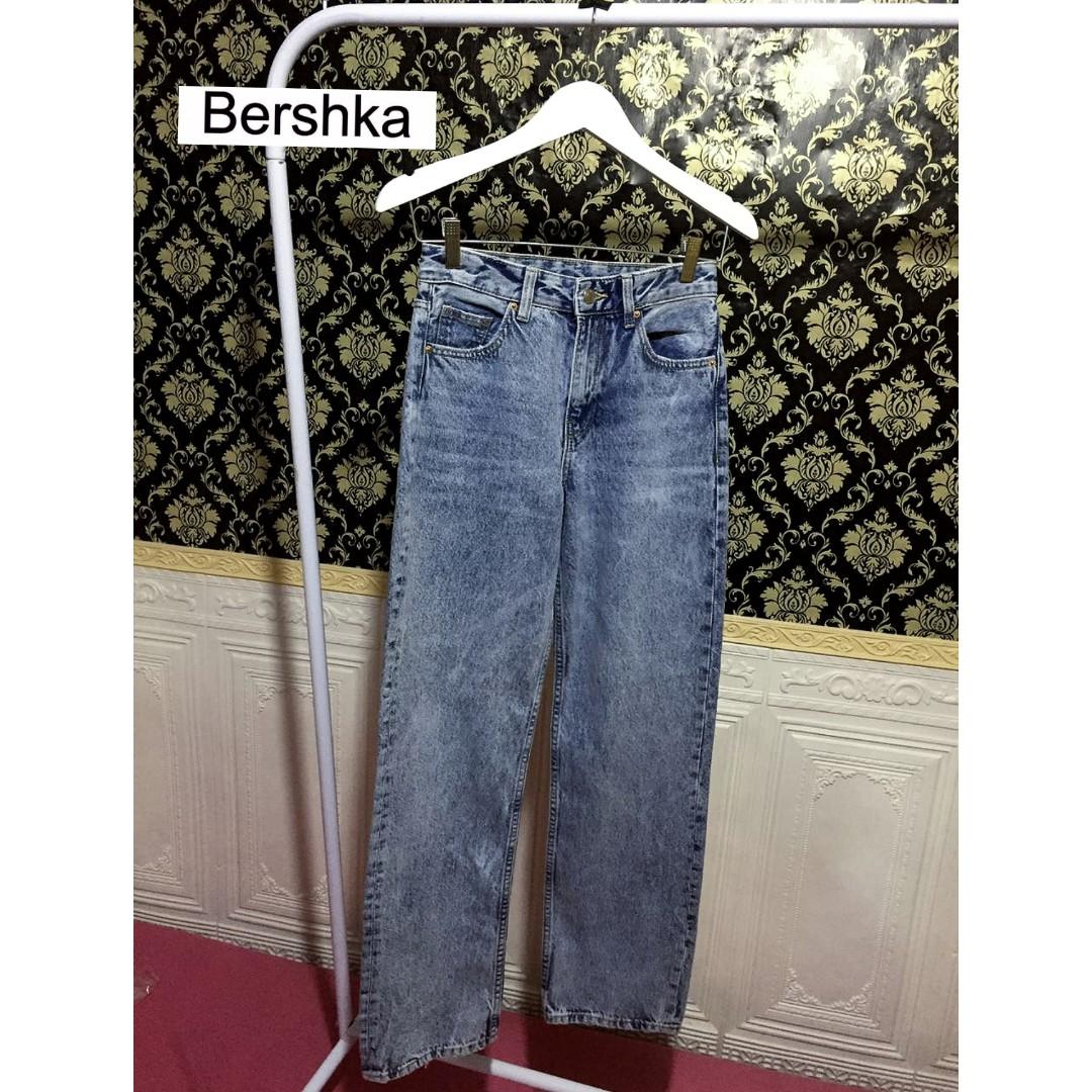 jeans bershka, Fesyen Wanita, Pakaian 