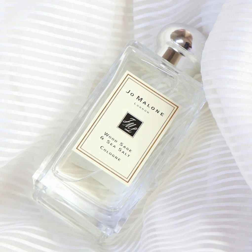 JO MALONE 祖馬龍Wood Sage & Sea Salt 鼠尾草與海鹽古龍水100ml, 美容