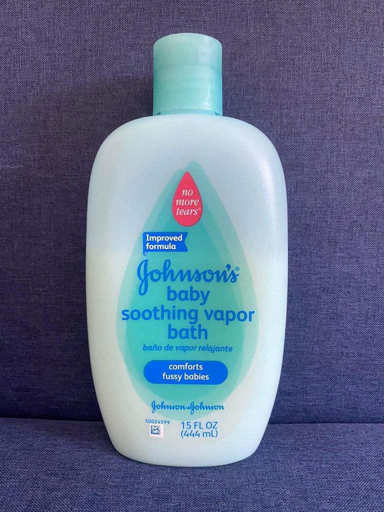 Johnsons baby Soothing Vapor bath, Babies & Kids, Bathing & Changing