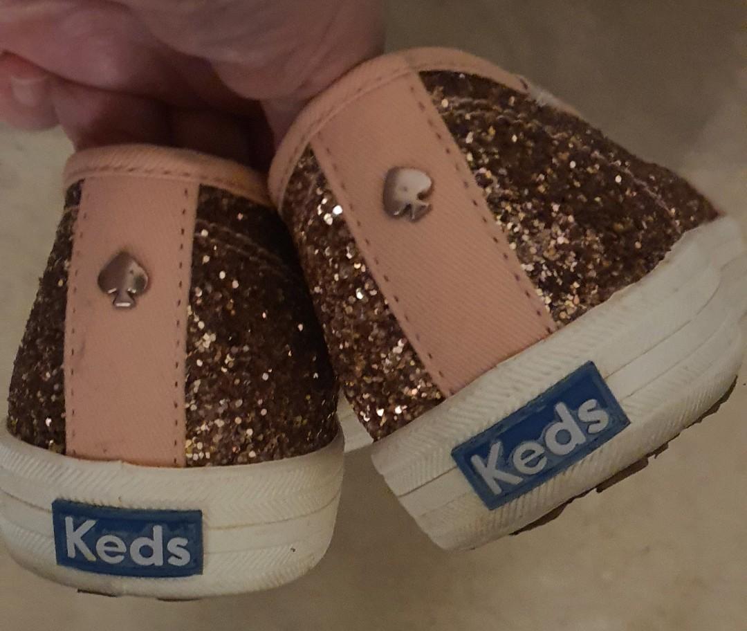 Kate Spade x Keds Slip-on Sell out Linited Edition Rose Gold