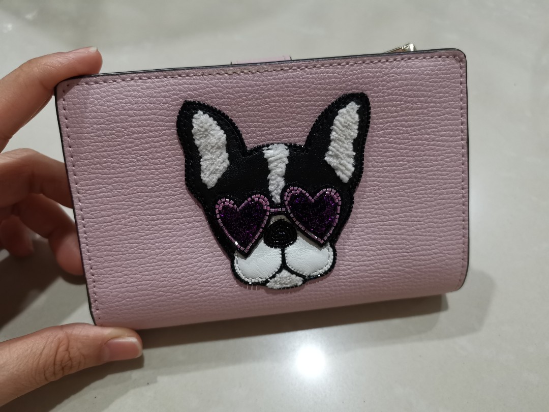 Kate spade french bulldog 2025 wallet
