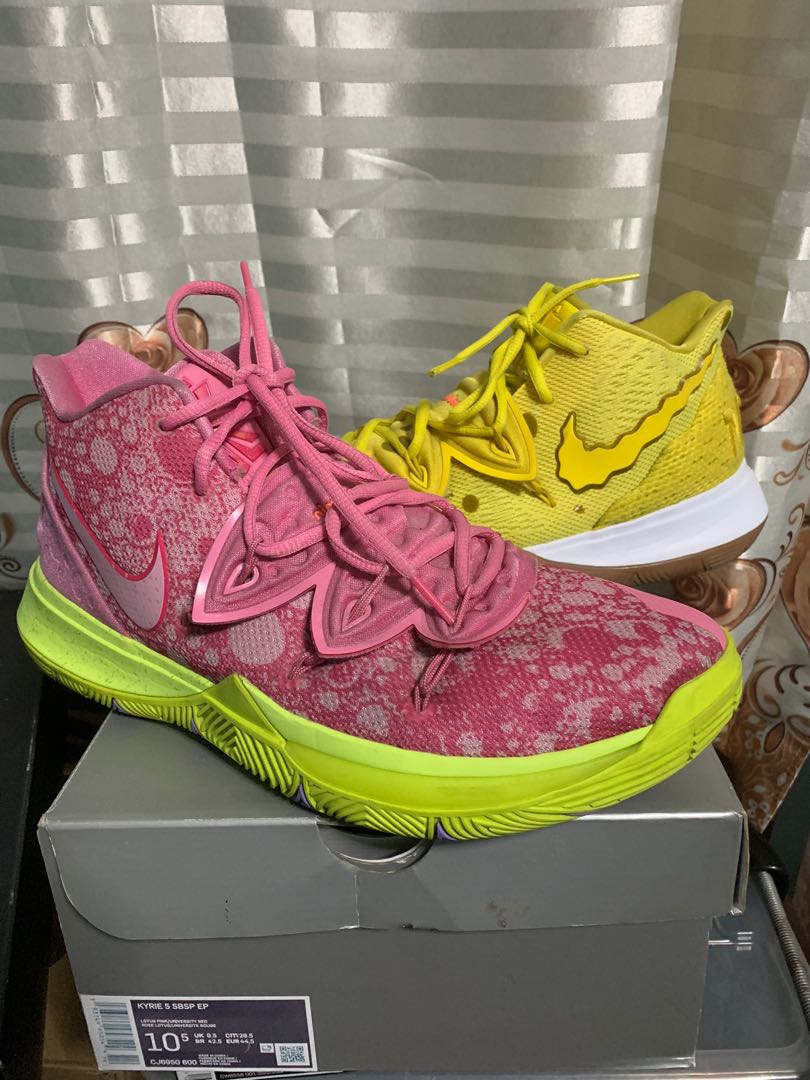 kyrie 5 spongebob patrick footlocker