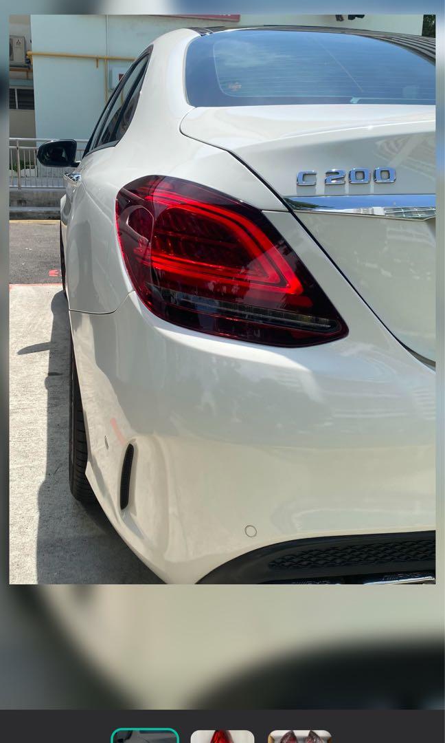 W205 tail best sale light