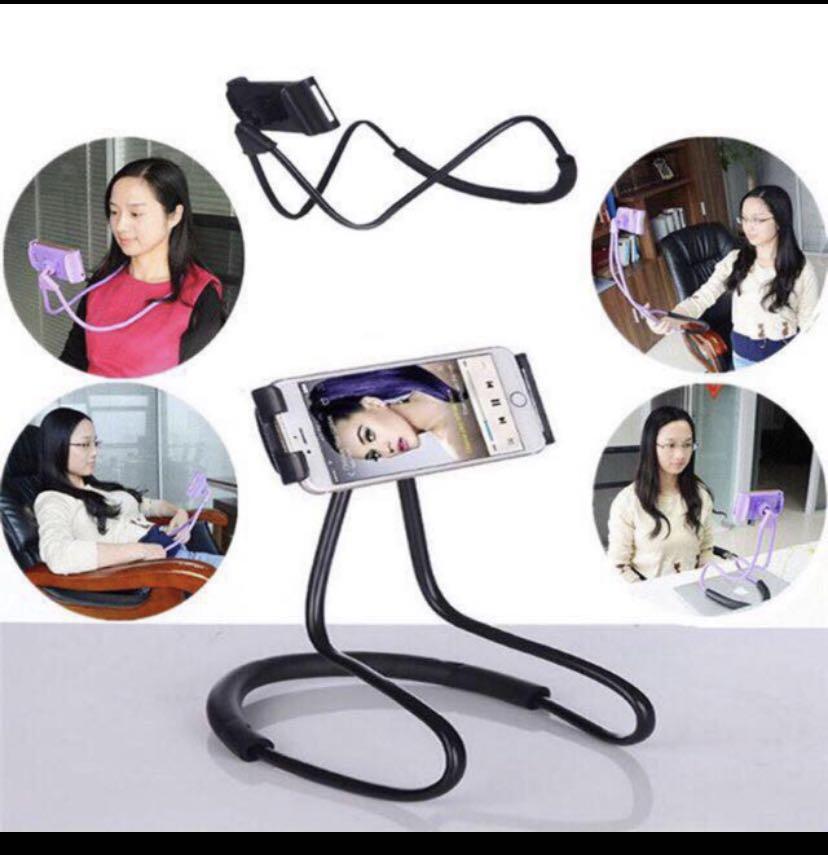 Cellphone/mobile Lazy pod neck holder (Category: Mounts & Holders) located in Caloocan City. Submitted by Pisces0307 (Listing ID 1158797568, Image 1). Description: Di nagagamit. No issue. Rfs: decluttering.