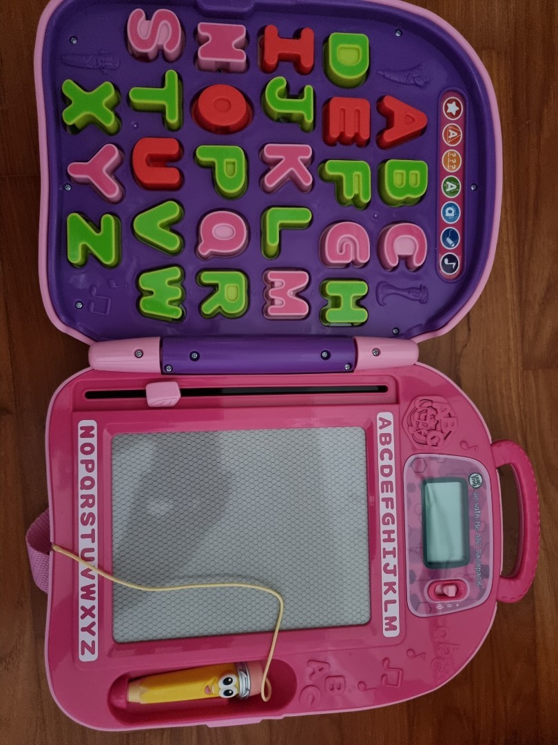 Leapfrog mr pencil backpack clearance pink