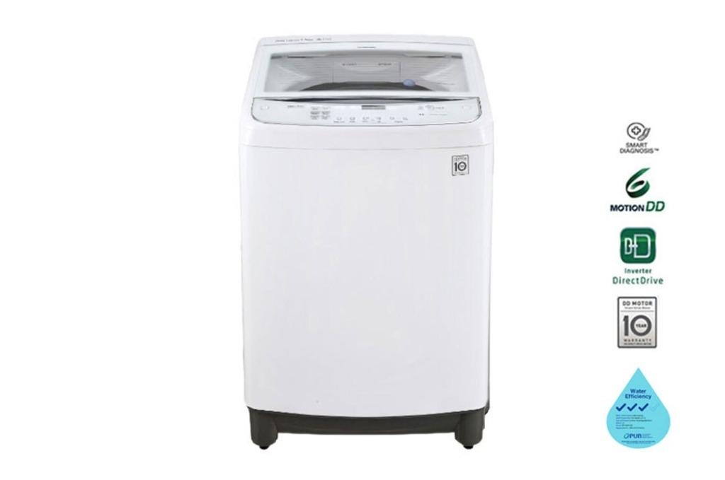 LG WT1101CW Large Top Load Smart Washer With Front Control