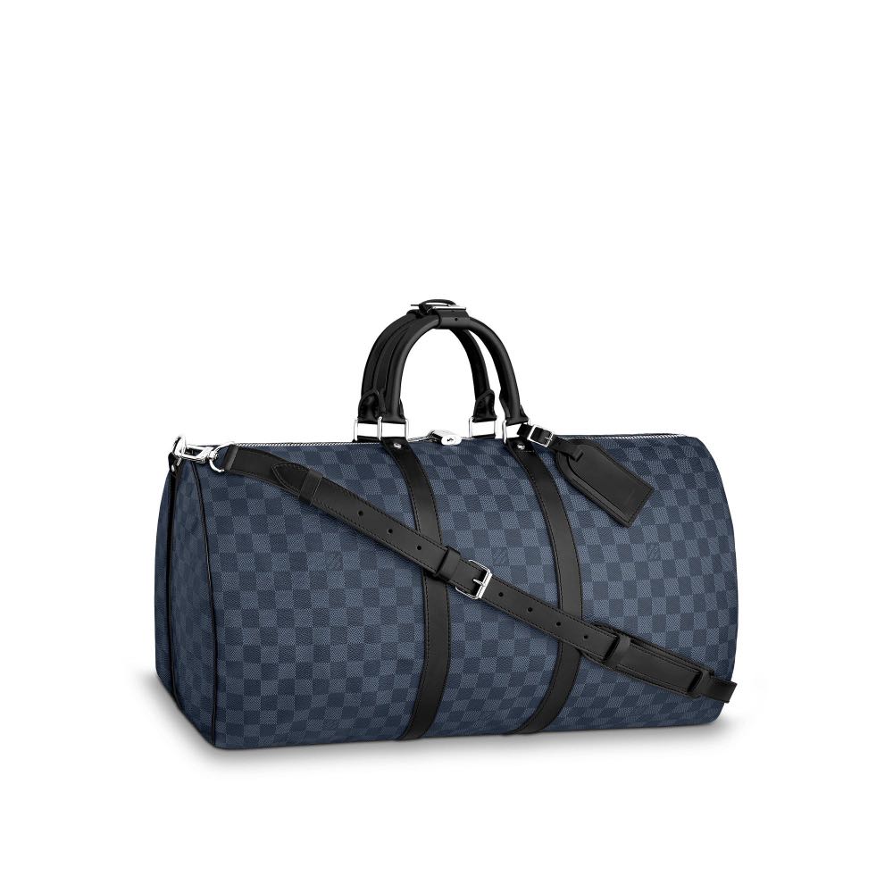 Louis Vuitton Damier Cobalt Keepall 45 RARE LV Gucci Balenciaga luggage  trunk off white , Luxury, Bags \u0026 Wallets on Carousell