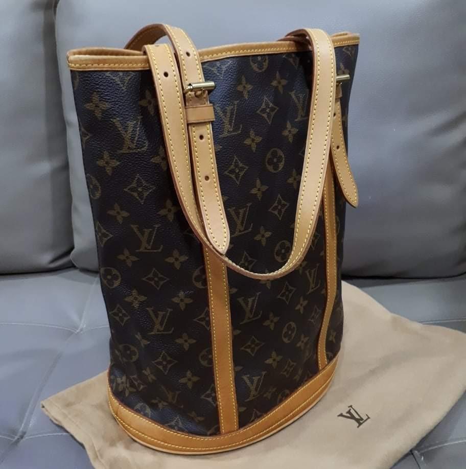Louis Vuitton Bucket PM Shoulder Bag, Luxury, Bags & Wallets on Carousell