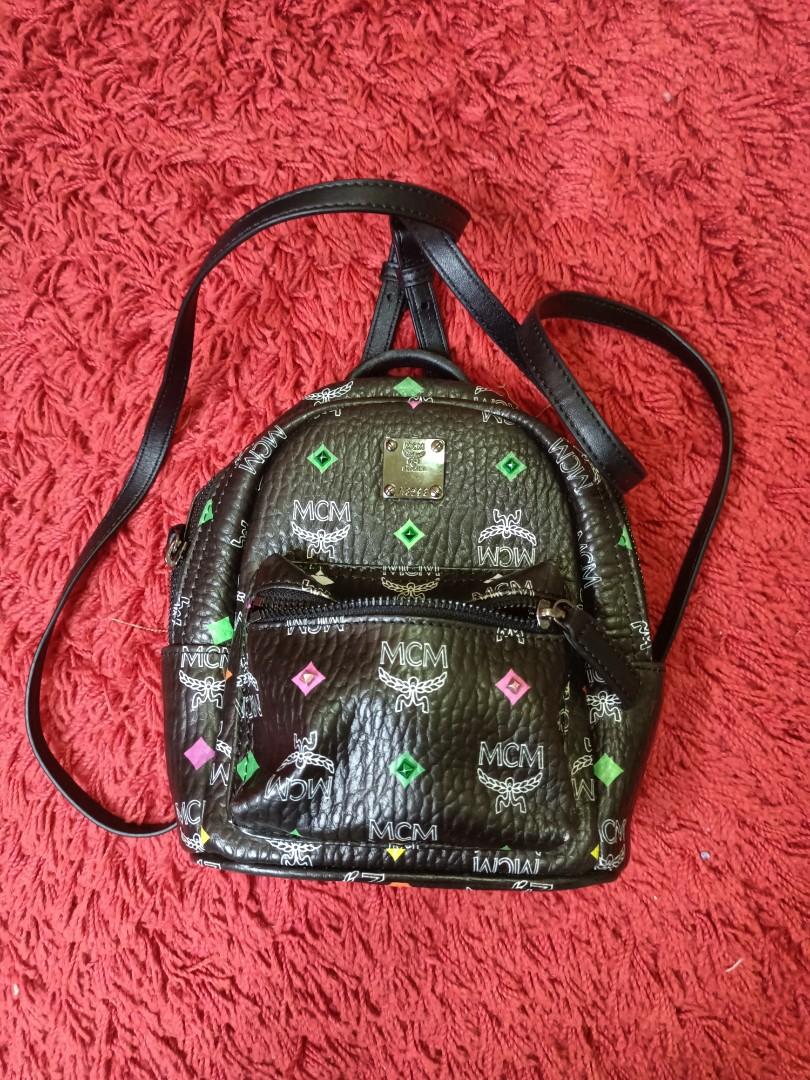 Mcm mini backpack sale best sale