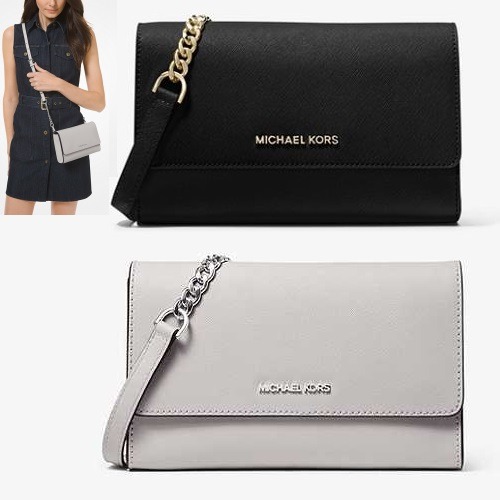 Ready : michael kors 3 in 1 wristlet clutch crossbody. Uk 22x13x5