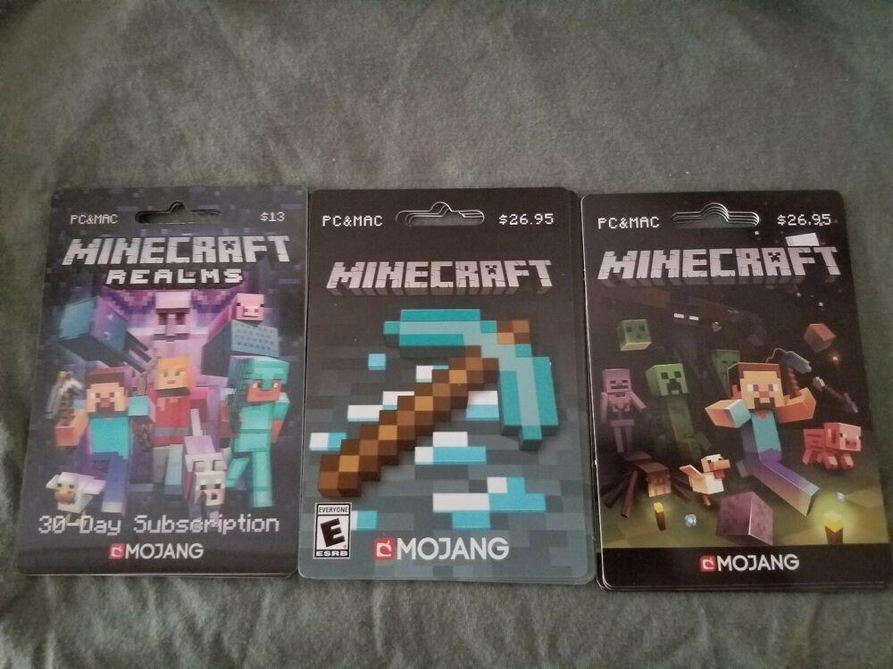 Minecraft Java edition, 電子遊戲, 遊戲機配件, 遊戲禮物卡及帳戶 Carousell