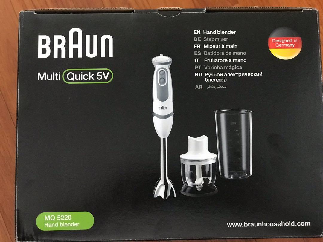 Braun MR 500 Multiquick 5 220-240 Volt 50 Hz Hand Blender - World Import