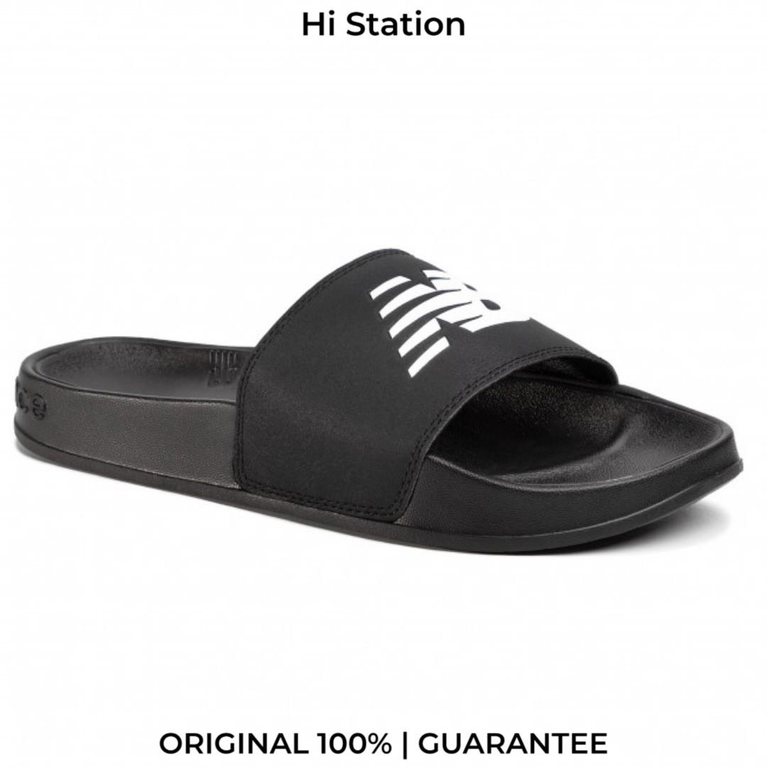 New Balance 200 Black White - Slides 