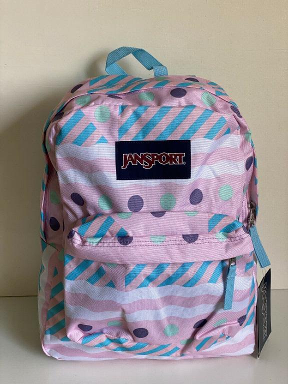 NEW JANSPORT SUPERBREAK ICE CREAM GEO SCHOOL TRAVEL BACKPACK BAG SALE Women s Fashion Bags Wallets Backpacks on Carousell
