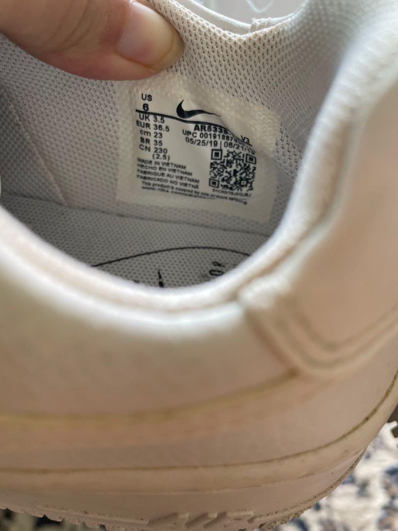 Air force size store 3.5