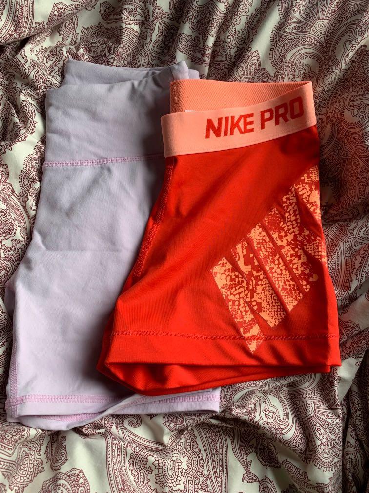 nike pro booty biker shorts cotton on 