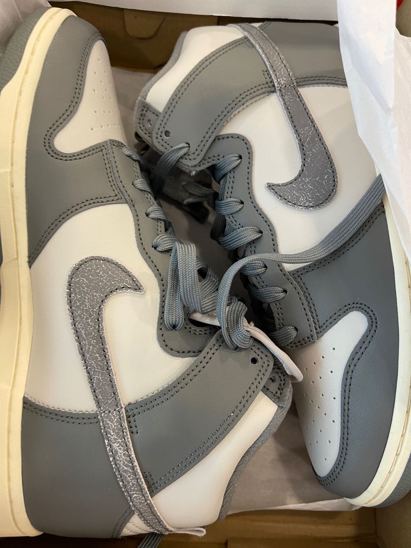 dunk high retro grey