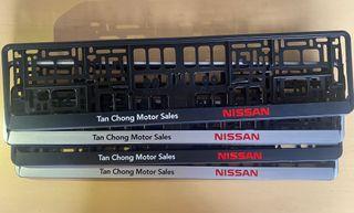 Nissan Car Plate Holders
