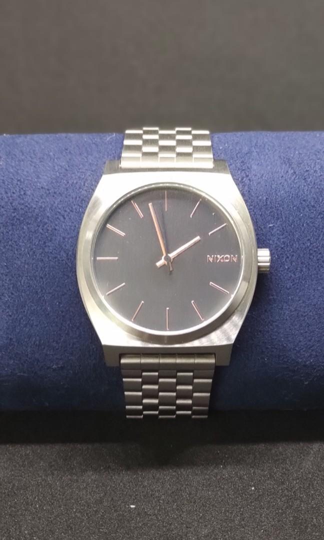 Nixon time sale teller grey