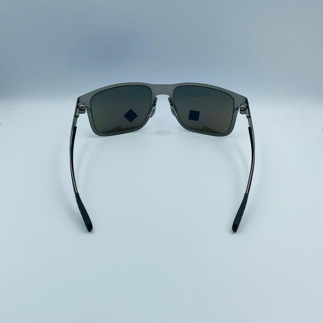 Holbrook™ Metal Prizm Sapphire Polarized Lenses, Matte Gunmetal Frame  Sunglasses