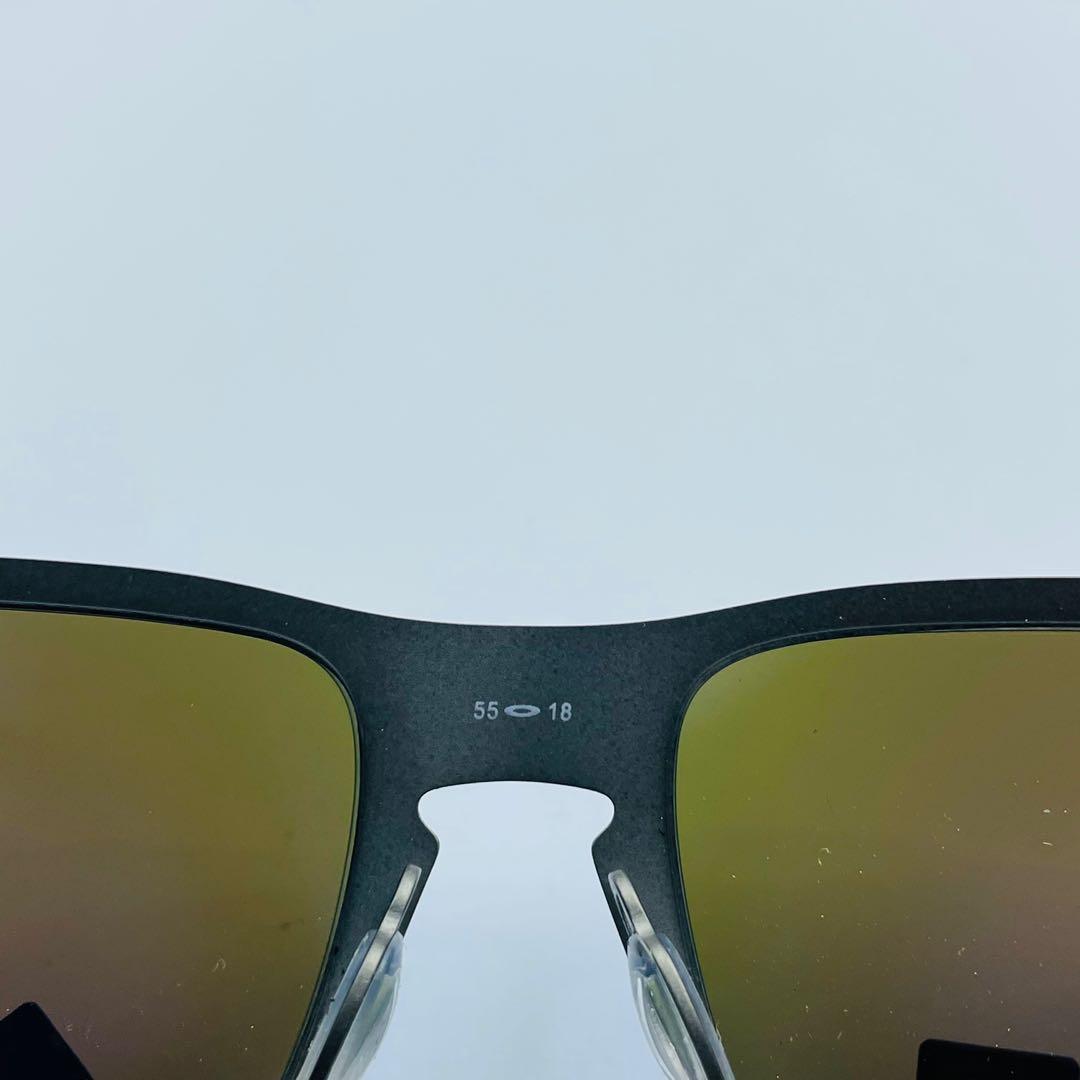 Holbrook™ Metal Prizm Sapphire Polarized Lenses, Matte Gunmetal Frame  Sunglasses