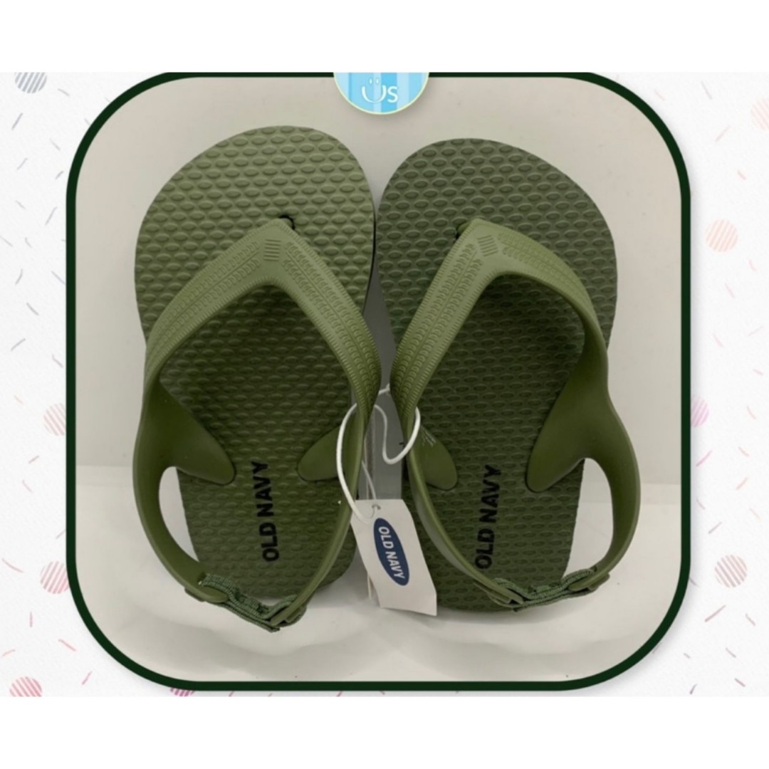 old navy flip flops yellow