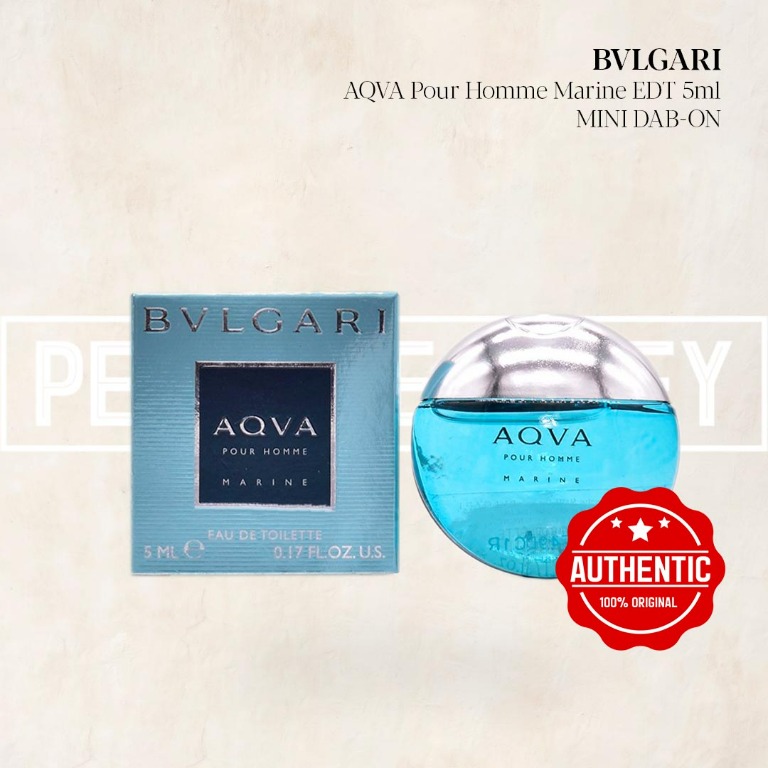 Bvlgari aqva pour homme discount 5ml