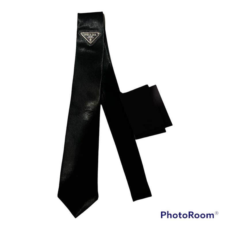 Prada 2025 nylon tie