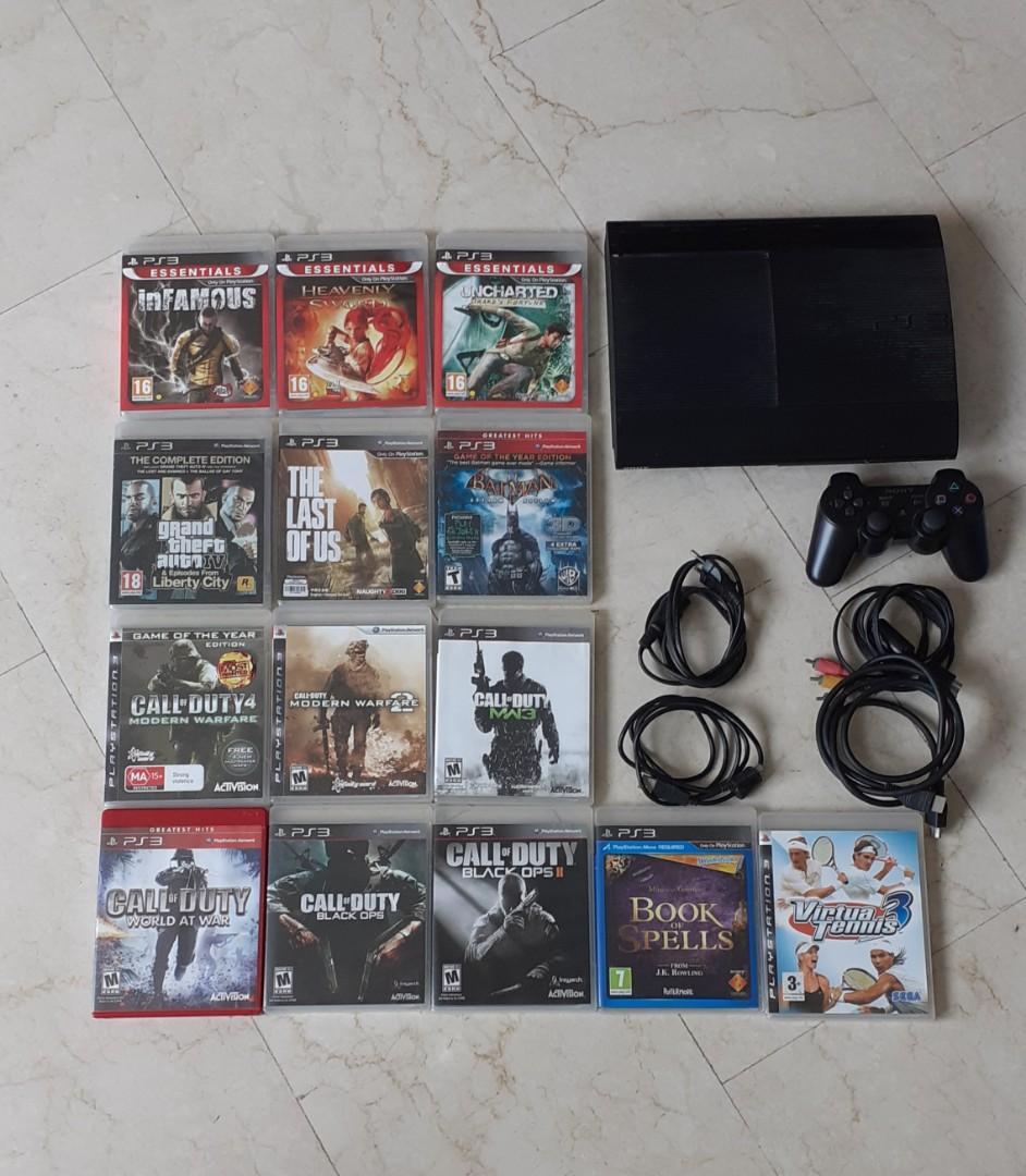 Ps3 super slim + 13 games