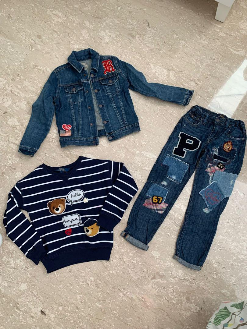 Ralph lauren patchwork denim jacket hotsell