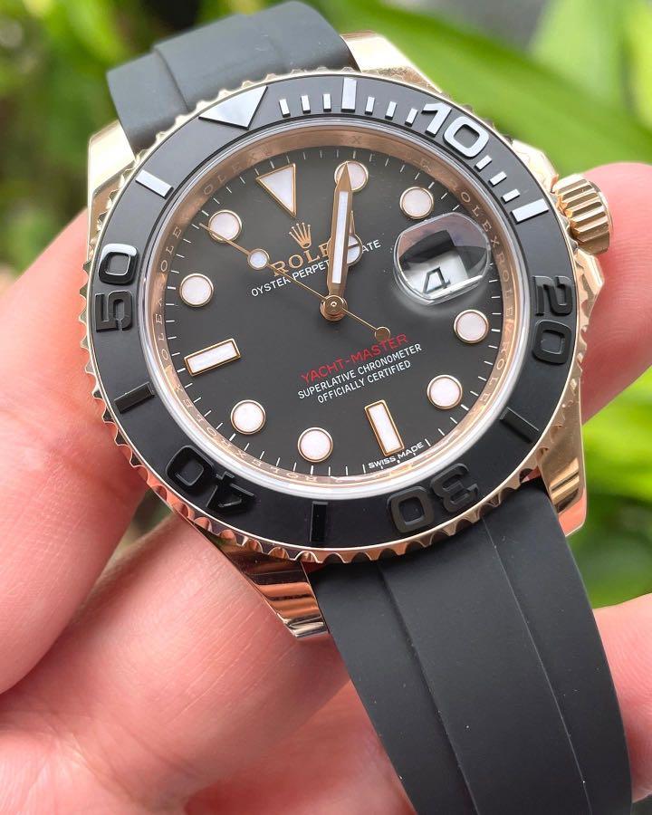 Egnet Array af tilbagebetaling Rolex Yacht Master 116655, Men's Fashion, Watches & Accessories, Watches on  Carousell