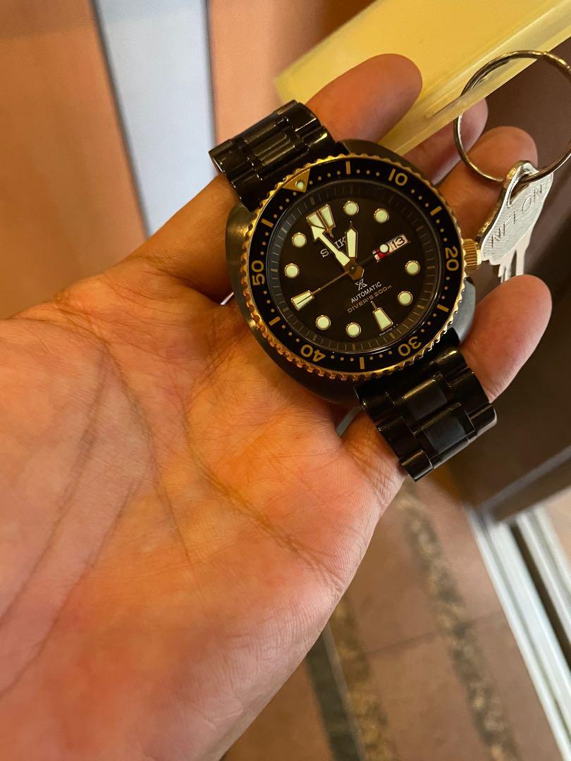 seiko prospex gold turtle
