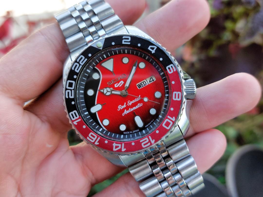 Seiko RED SPECIAL Mod Automatic Diver's Watch, Men's Fashion, Watches &  Accessories, Watches on Carousell